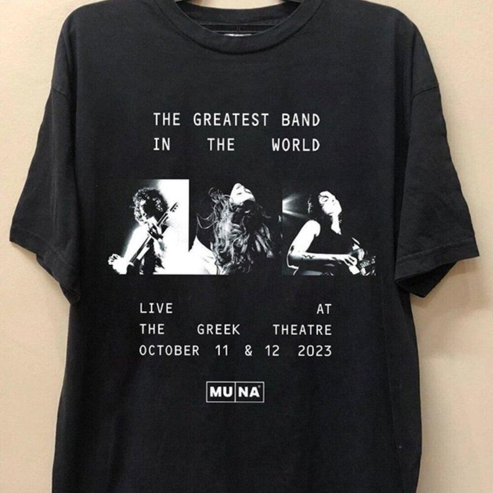 Muna 2023 Concert Graphic Tee Lifes So Fun Tour Music Fan Gift Casual Shirt 159